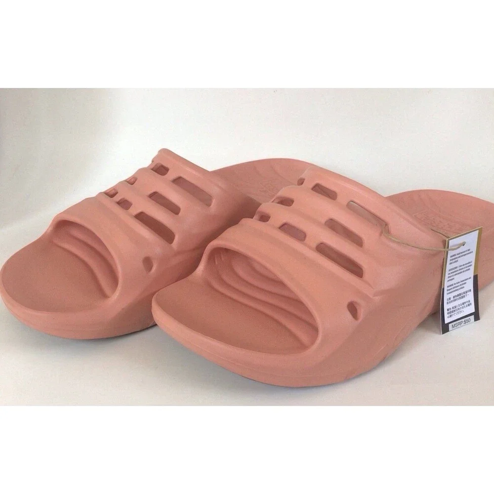 NEW TEVA Apretrail Slide Unisex Sandals, Blooming Dahlia (Size 12 Men/14 Woman)